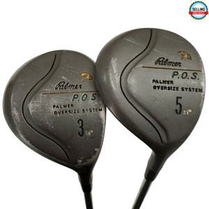 Arnold Palmer P.O.S. Oversize 3 & 5 Wood Set Right-Handed Steel Needs Regripping